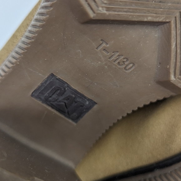 CATERPILLAR Meg Chunky Suede Ankle Boots - Picture 7 of 8